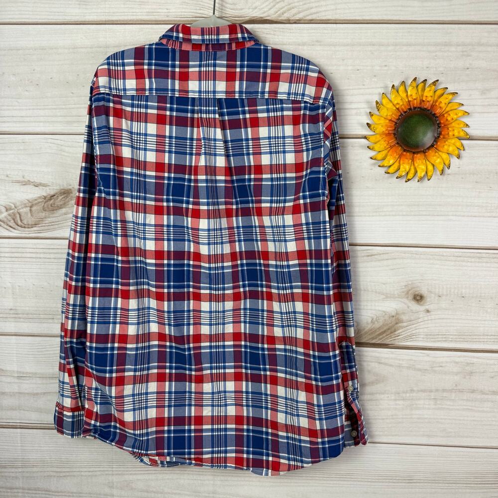 Vineyard Vines Boys' On-The-Go Performance Plaid Button-Down Shirt L/16